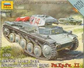 Zvezda - German Light Tank Pz.Kpfw. II,